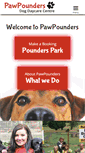 Mobile Screenshot of pawpounders.com